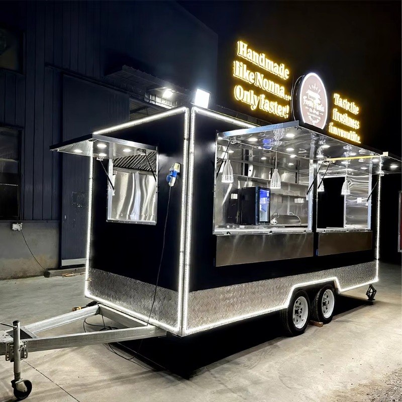 Food Snacks Catering - 이동식 케이터링 푸드 트레일러 휴대용 상업용
