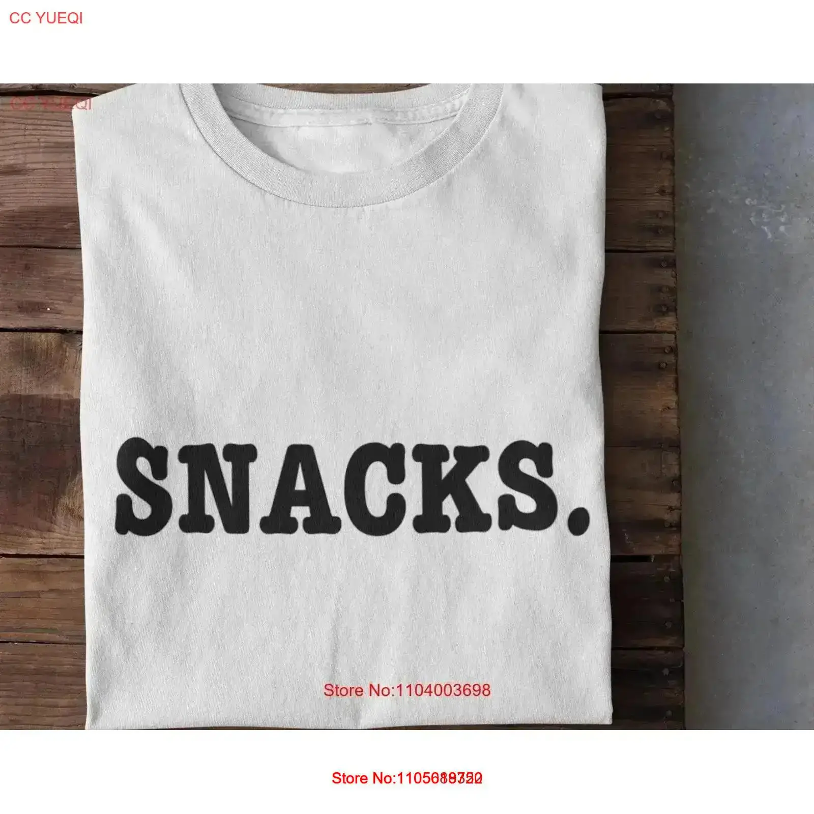 Food Snacks Ideas - 스낵 티셔츠 재미있는 음식 캐주얼 의상