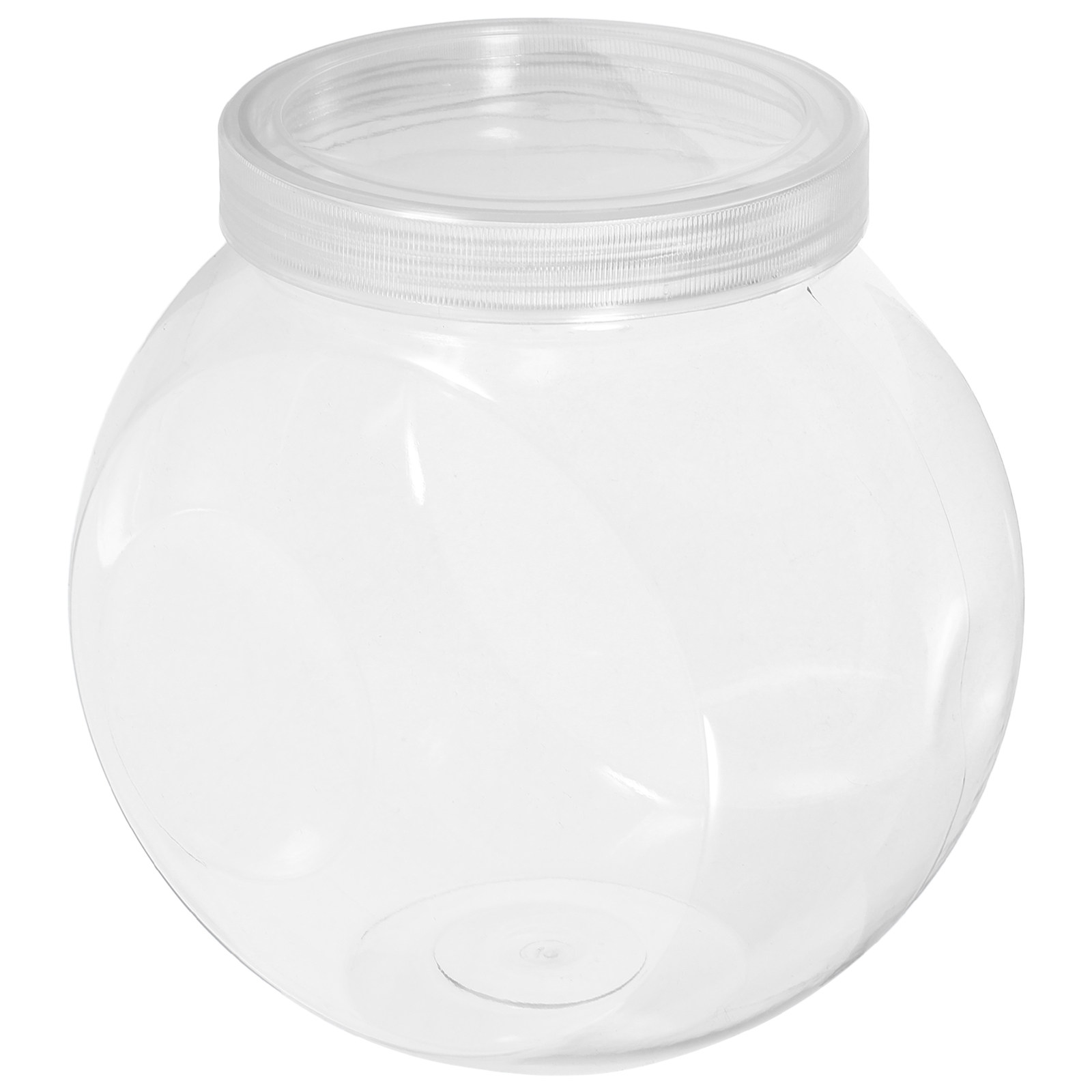 Dry Food Snacks - 3개입 투명 스위트 자르 1500ml 원형