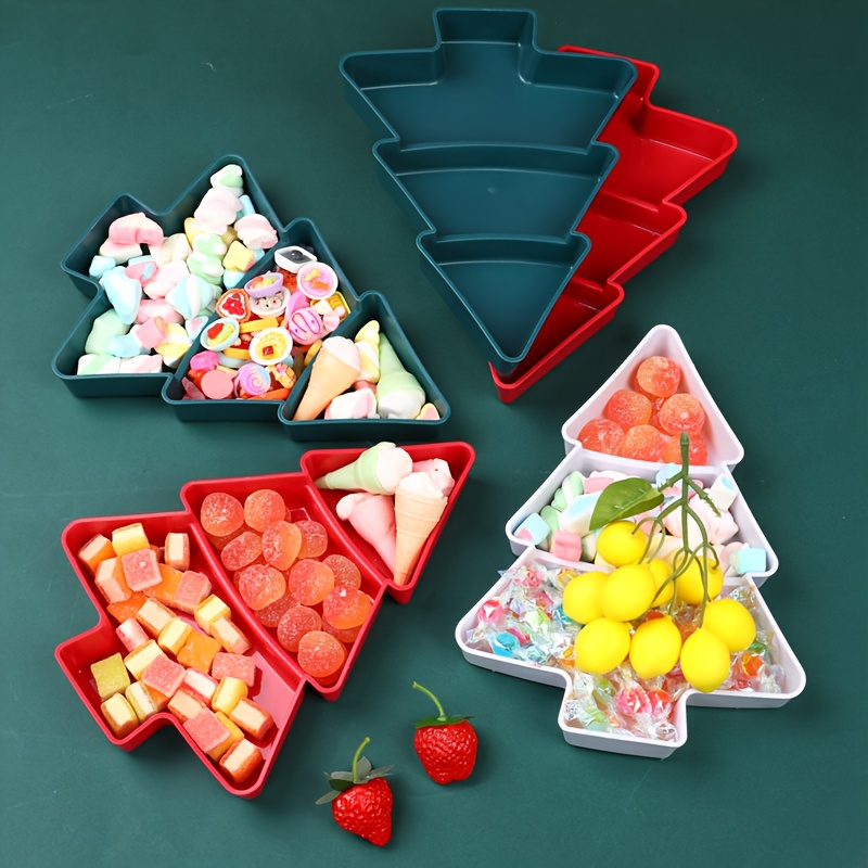 Xmas Food Snacks - 3개 세트 크리스마스 트리 푸드 데코