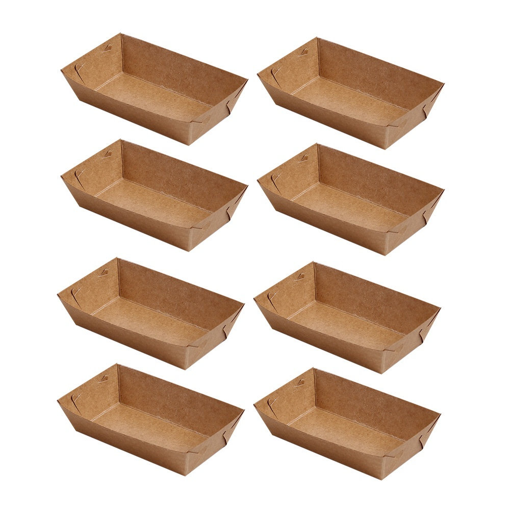30개입 크라프트지 일회용 보트 모양 포장 트레이 스낵 - Food Snacks For Picnic 리뷰 및 가격