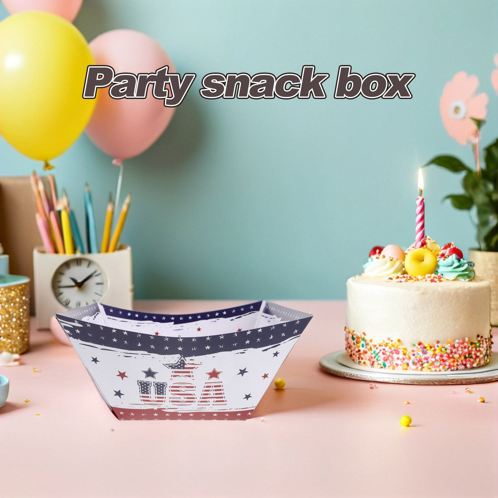 12Pcs 독립 기념일 파티 스낵 상자 미니 팝콘 용기 - Food Snacks For Picnic 리뷰 및 가격