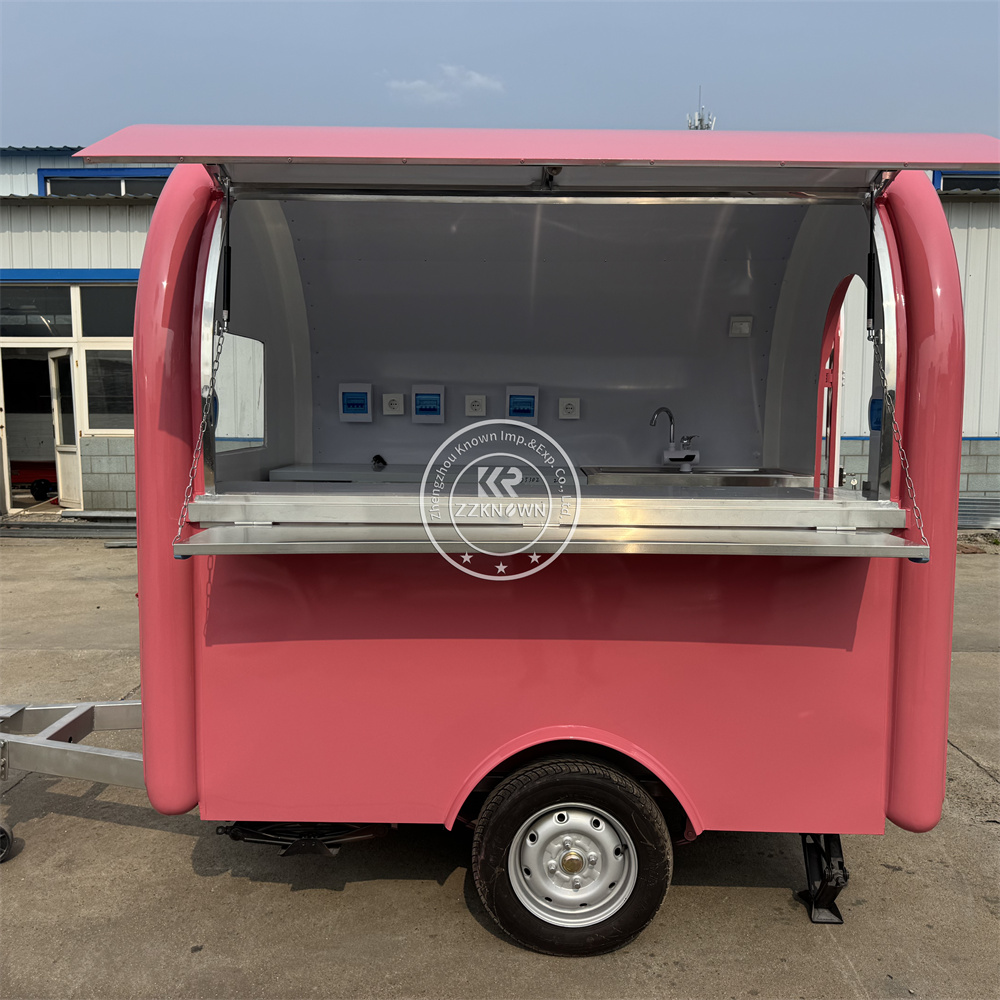컨세션 트레일러 맞춤형 이동식 스낵 밴 길거리 음식 키 - Food Snacks Catering 리뷰 및 가격