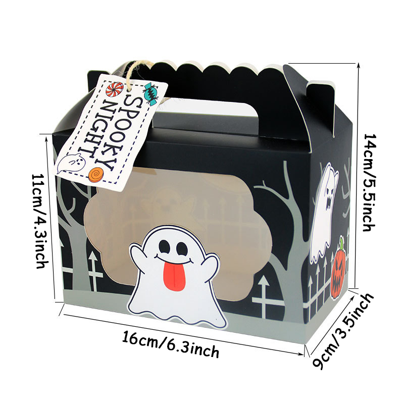3/6pcs 유령 호박 고양이 사탕 핸드백 어린이 어린 - Food Snacks For Kids 리뷰 및 가격