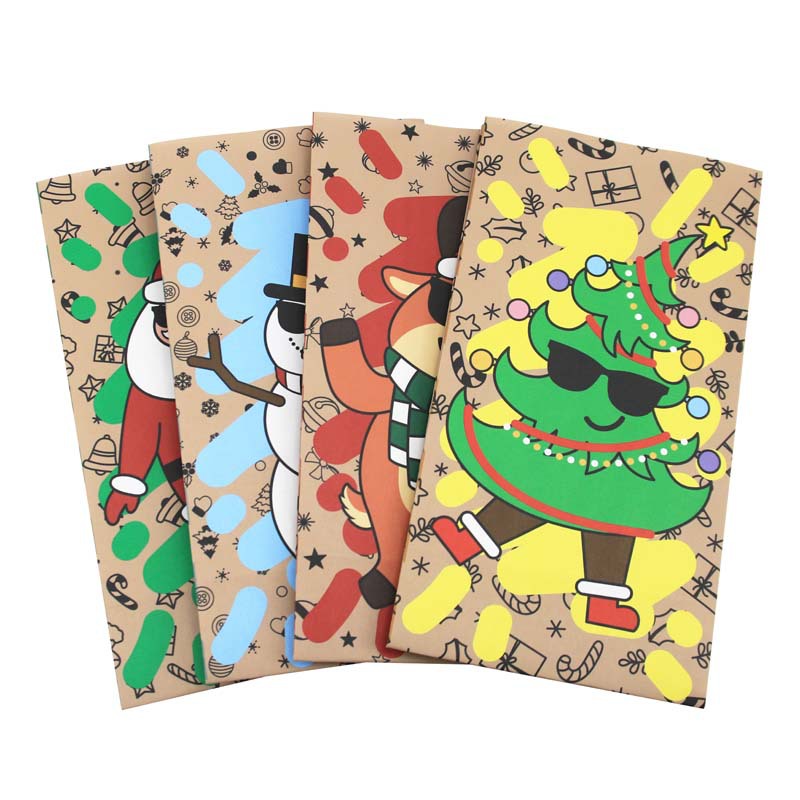 크리스마스 종이 가방 24Pcs 새로운 사각형 바닥 선 - Xmas Food Snacks 리뷰 및 가격