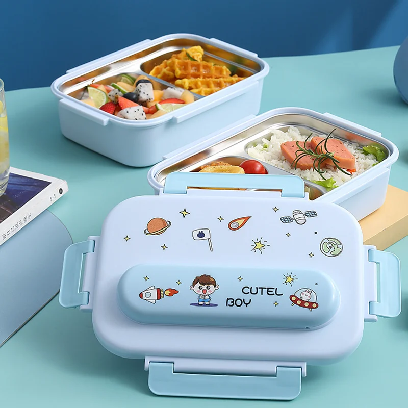 304 스테인레스 스틸 어린이 도시락 상자 (가방 포함 - Food Snacks For Kids 리뷰 및 가격