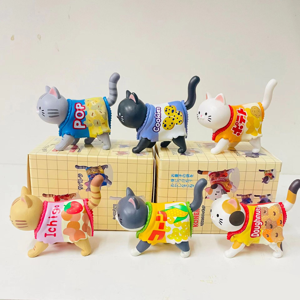 고양이 테마 블라인드 박스 캔디 포장 스낵 그림 장난감 - Food Snacks For Kids 리뷰 및 가격