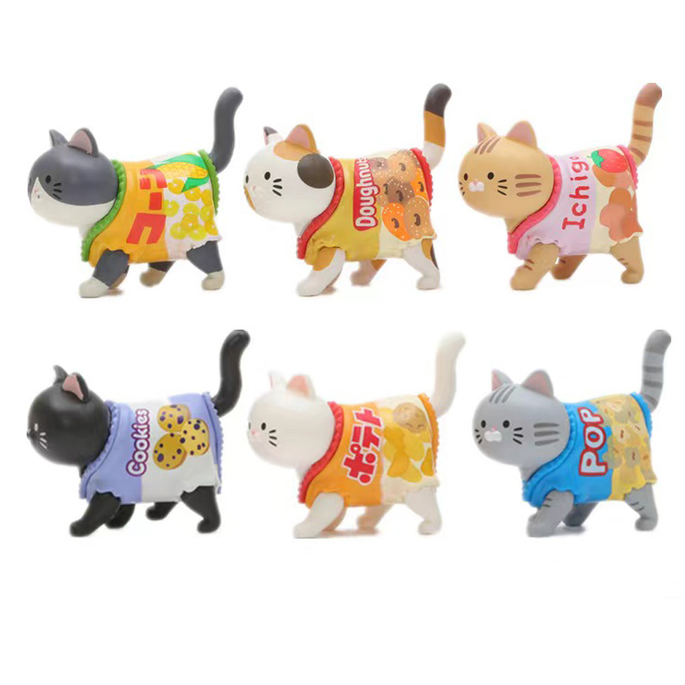 고양이 테마 블라인드 박스 캔디 포장 스낵 그림 장난감 - Food Snacks For Kids 리뷰 및 가격