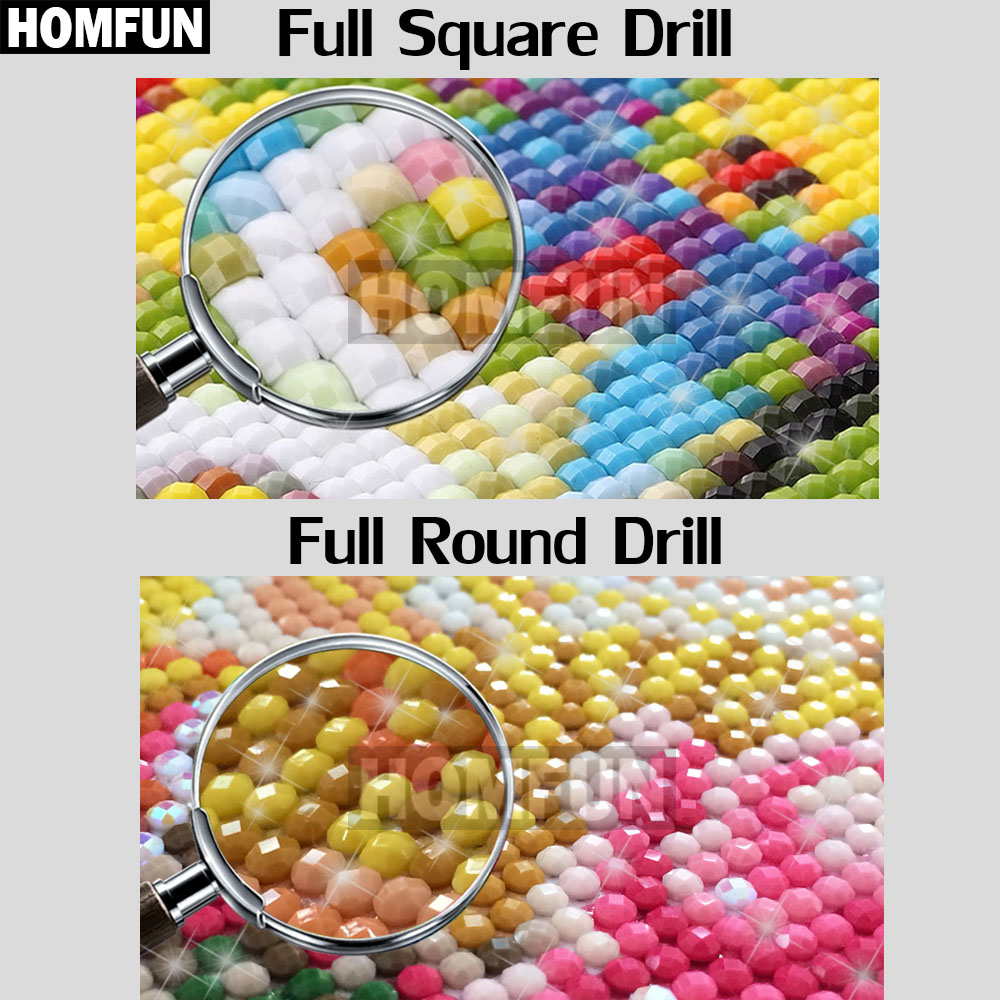 HOMFUN 전체 광장/라운드 드릴 5D DIY 다이아 - Fruit Roll Up 리뷰 및 가격