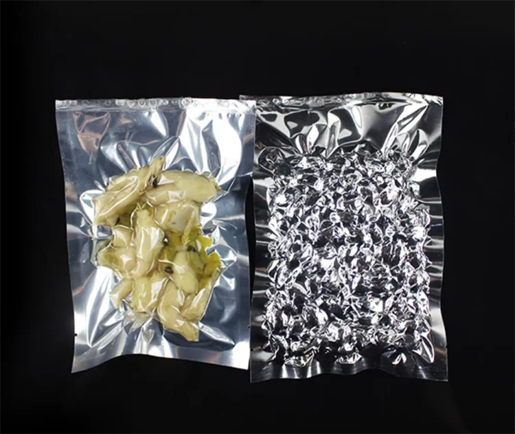 100팩 실버 글로시 플랫 파우치 - 진공 포장용 투명 - Dry Food Snacks 리뷰 및 가격